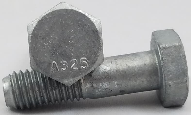 Bulong A325 ren lửng thép mạ kẽm, tối ưu cho kết cấu thép chịu tải lớn.