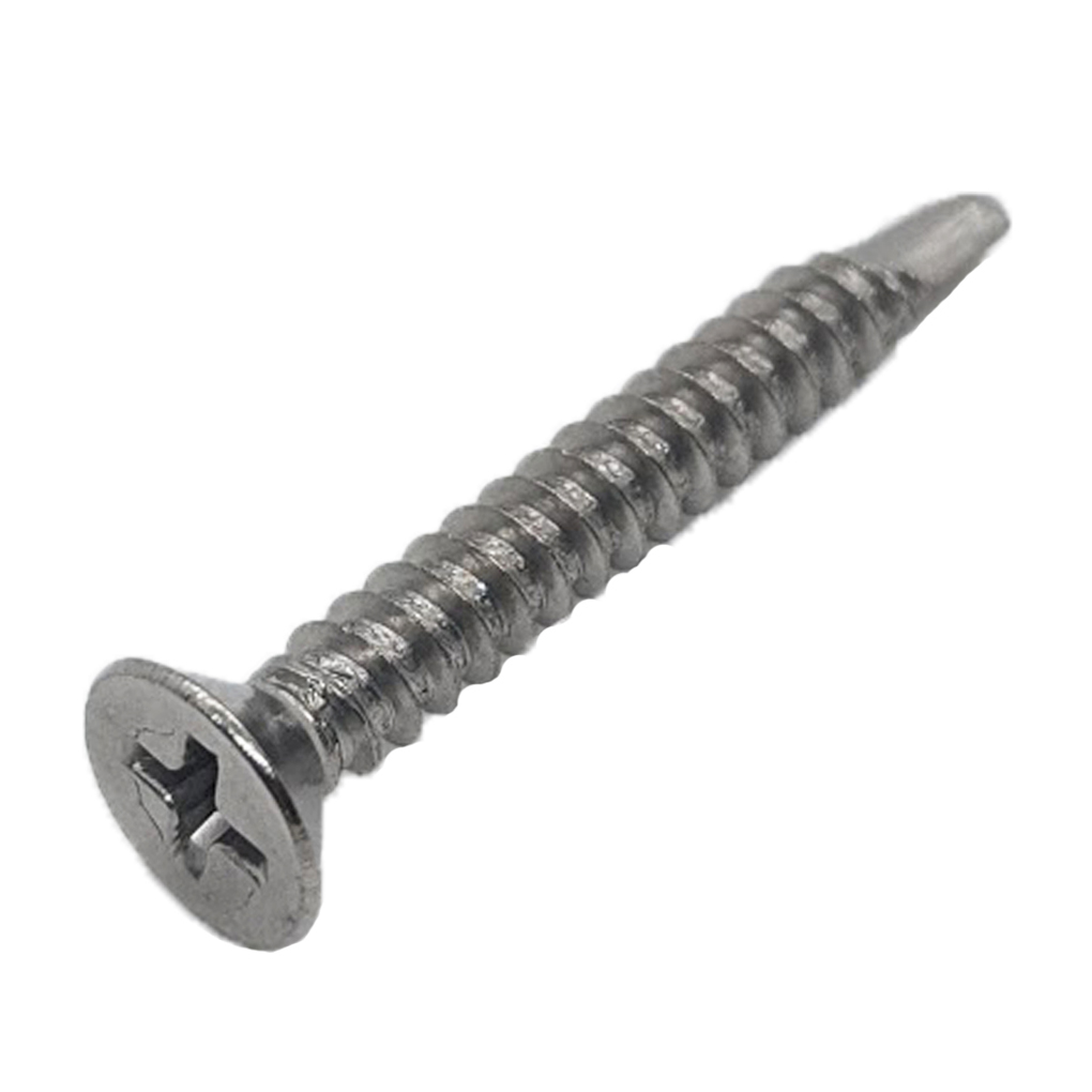 Thông tin về Vít Đuôi Cá Đầu COL Inox 410 được chế tạo từ thép không gỉ