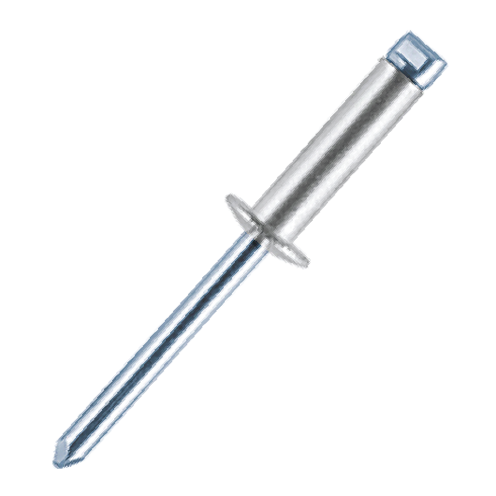 Phân loại Rivet Inox Chân Thép theo hình dạng mũ rivet tròn và mũ rivet phẳng