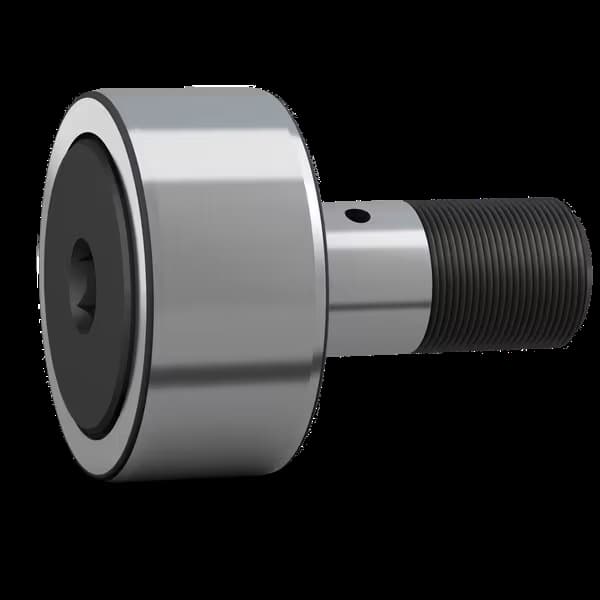 Ứng dụng con lăn cam (bạc đạn cam) trong cơ cấu truyền động bằng cam của máy móc công nghiệp.