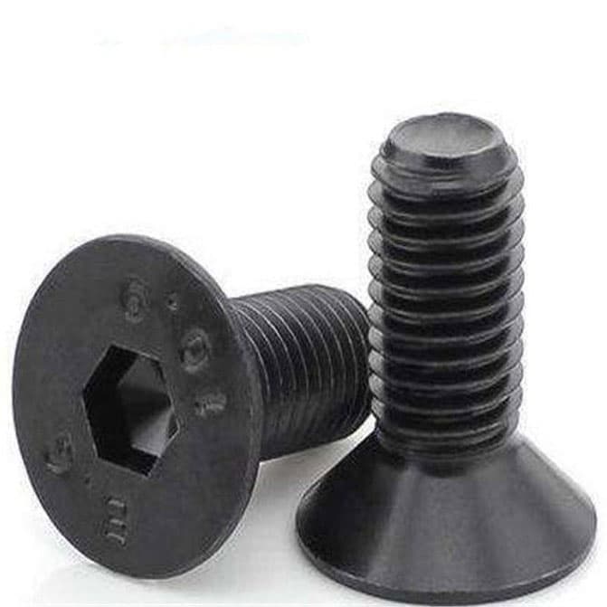 Lục giác col hệ inch thép GR 5 và GR 8 nhiệt luyện đen, độ bền cao cho ứng dụng cơ khí và ô tô.