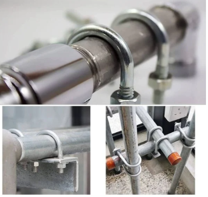 Ứng dụng của cùm u hệ inch trong cơ khí, ô tô và đường ống