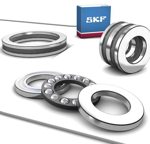  Logo của các thương hiệu vòng bi cầu chặn trục uy tín như SKF, FAG, INA, NSK, NTN, Koyo, Nachi.