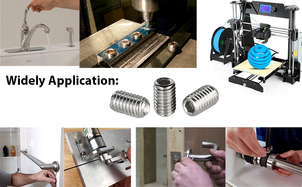 Ứng dụng của Vít Trí Đuôi Lõm Inox trong ngành xây dựng
