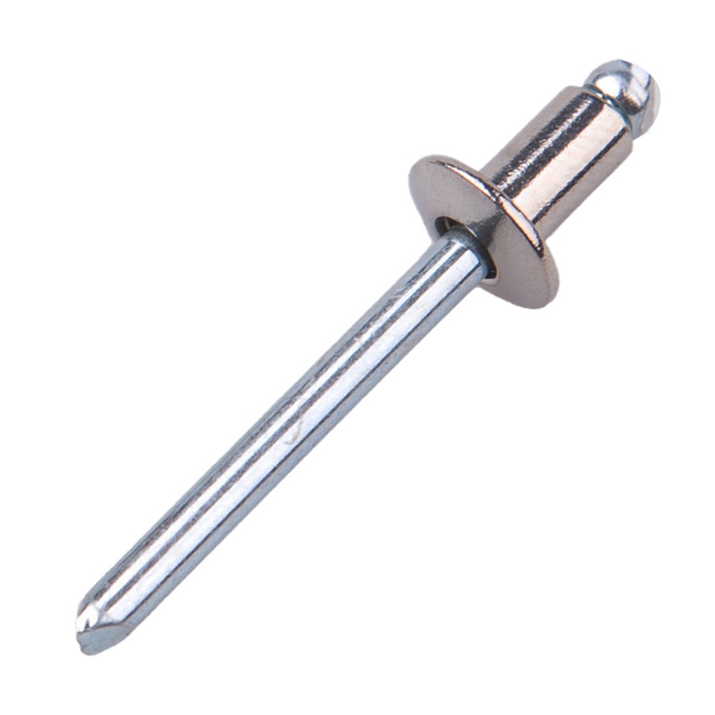 Phân loại Rivet Inox Chân Thép theo hình dạng mũ rivet tròn và mũ rivet phẳng