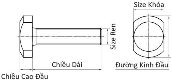 cấu tạo bulong chu T