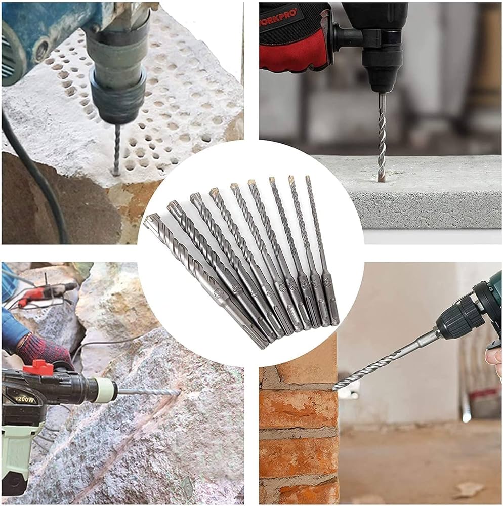 Các ứng dụng đa dạng của Mũi Khoan Bê Tông trong công tác xây dựng và lắp đặt.
