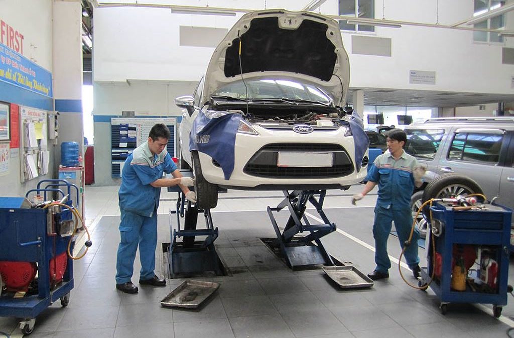 Sửa chữa và bảo trì chung: Khoan lỗ trên các chi tiết thép thông thường trong nhà xưởng, gara, công trường xây dựng.
