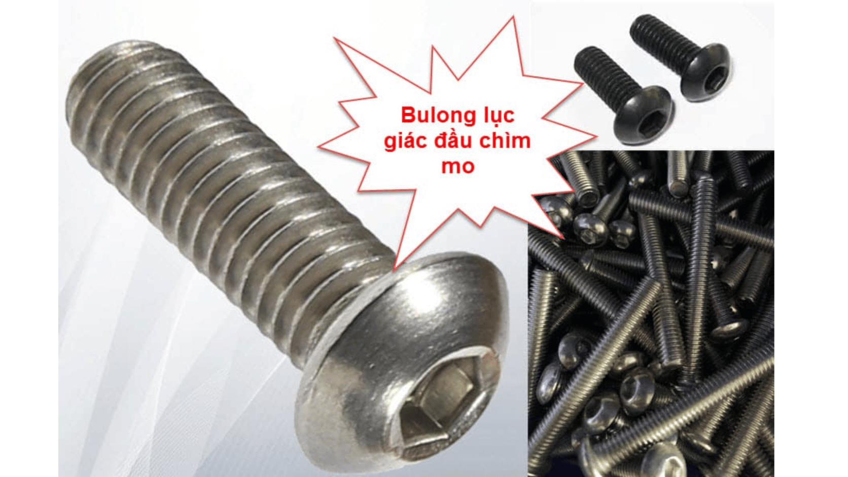 Cách chọn Lục Giác Chìm Đầu Mo đúng