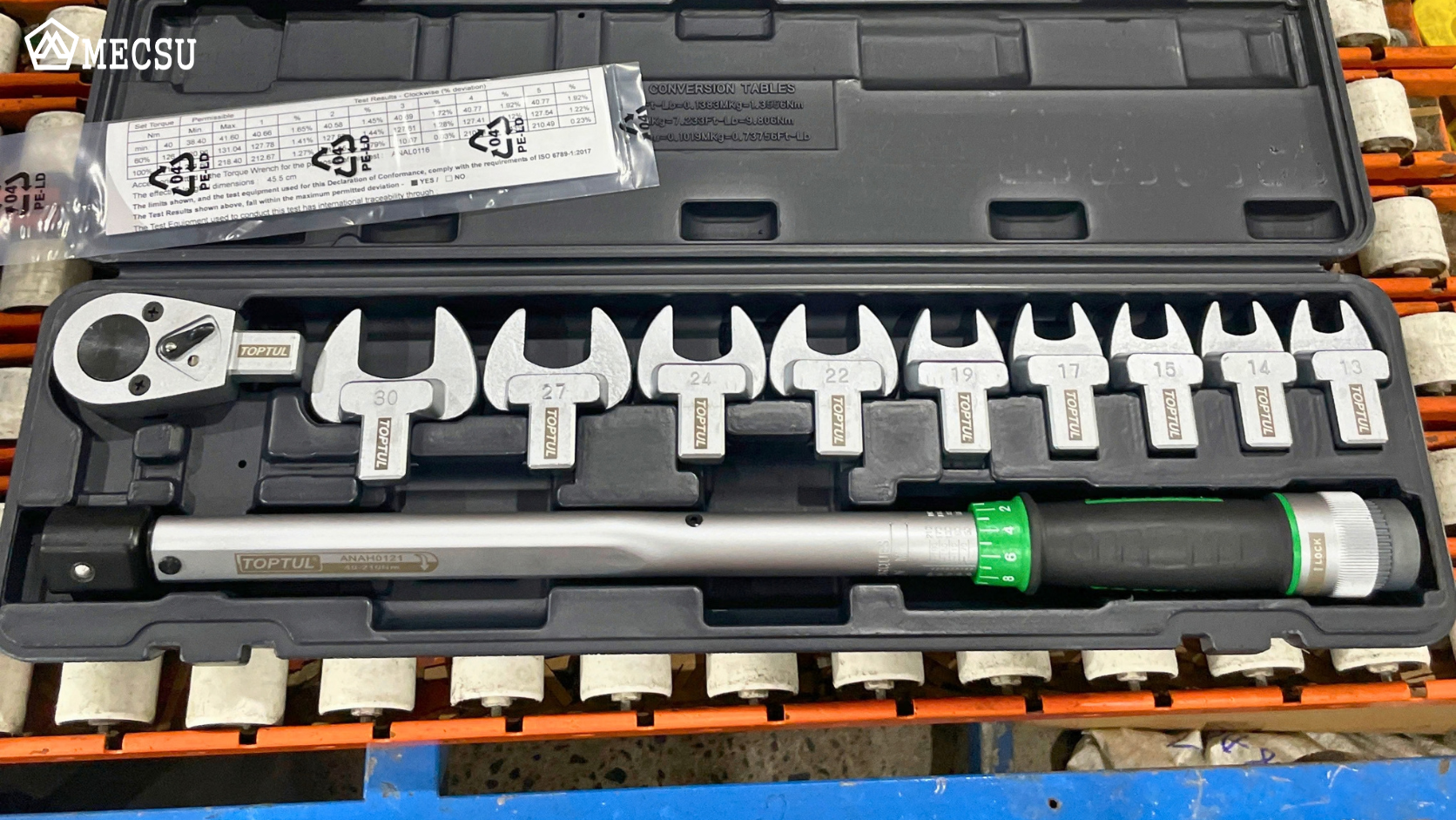 Các loại cờ lê lực và cần siết lực đo mô-men xoắn chuyên dụng tại MECSU