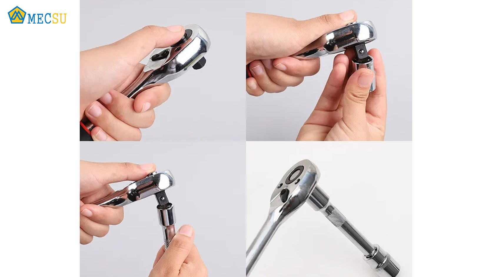 Hướng dẫn gắn đầu tuýp vào tay vặn tự động đúng kỹ thuật